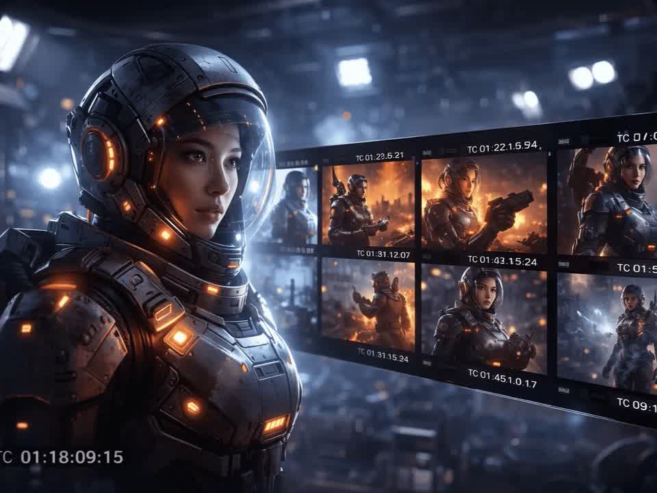 Agency team using GemOmni to generate AI videos for clients