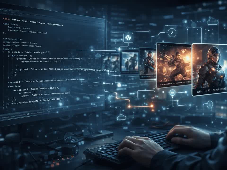 Startup founder creating AI product demo videos from text on GemOmni
